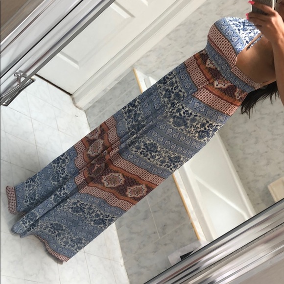 RESTOCKED! OPEN BACK STRAPPY MAXI DRESS - Picture 7 of 7